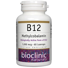 Bioclinic Naturals B12 Methylcobalamin 5000 mcg 60 loz