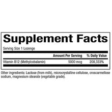 Bioclinic Naturals - B12 Methylcobalamin 5000 mcg - 60 loz