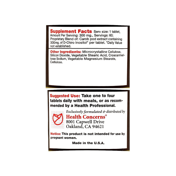 Health Concerns - Chiroin - 60 tabs