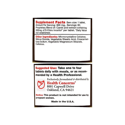 Health Concerns - Chiroin - 60 tabs