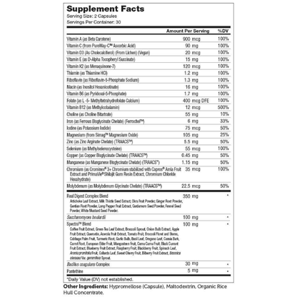 Zahler - Multivitamin Digestion - 60 caps