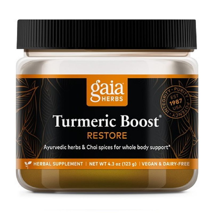 Gaia Herbs Turmeric Boost Restore 4.3 oz