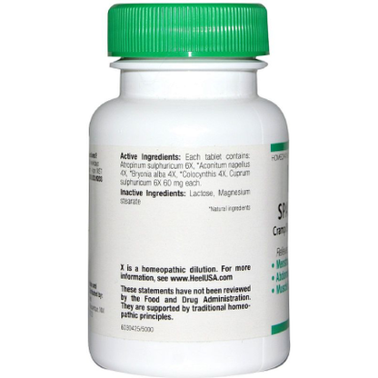 BHI Homeopathics - Spasm Pain Relief - 100 tabs