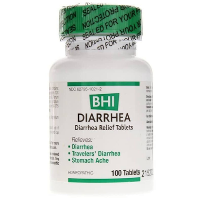 BHI Homeopathics Diarrhea Relief 100 tabs