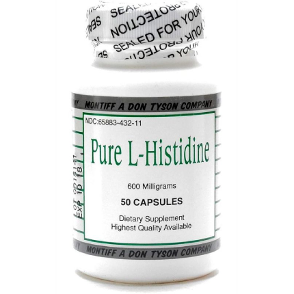 Montiff Pure L-Histidine 50 caps