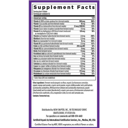 New Chapter - Tiny Tabs Multivitamin - 192 tabs