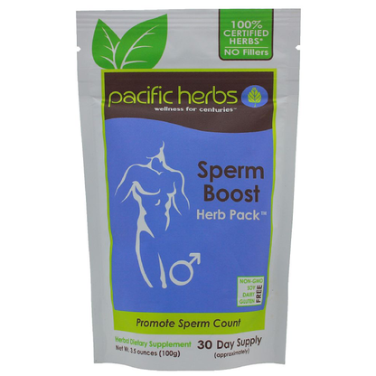 Pacific Herbs Sperm Boost Herb Pack 100 grams