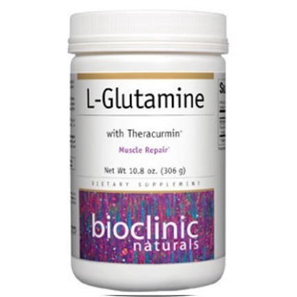 Bioclinic Naturals L-Glutamine with Theracurmin 10.8 oz