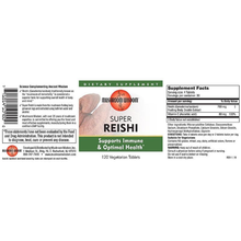 Mushroom Wisdom - Super Reishi - 120 vtabs
