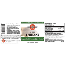 Mushroom Wisdom - Super Shiitake - 120 vtabs