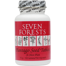 Seven Forests Plantago Seed Tablets 100 tabs