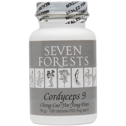 Seven Forests Cordyceps 9 100 tabs