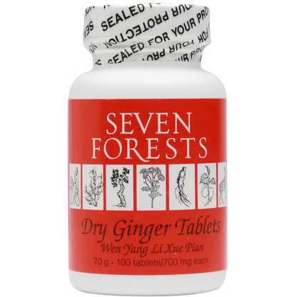 Seven Forests Dry Ginger Tablets 100 tabs