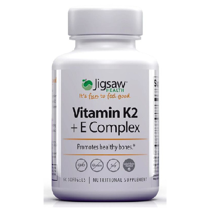 Jigsaw Health Vitamin K2 + E Complex 60 gels