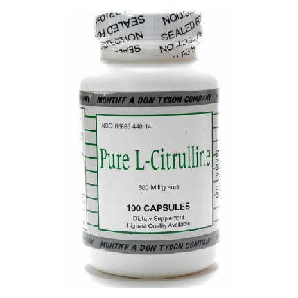 Montiff Pure L-Citrulline 100 caps
