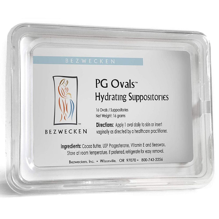 Bezwecken PG Ovals 16 oval suppositories