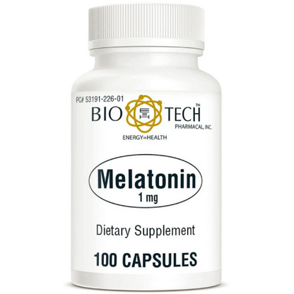 Bio-Tech Pharmacal Melatonin (1 mg) 100 caps