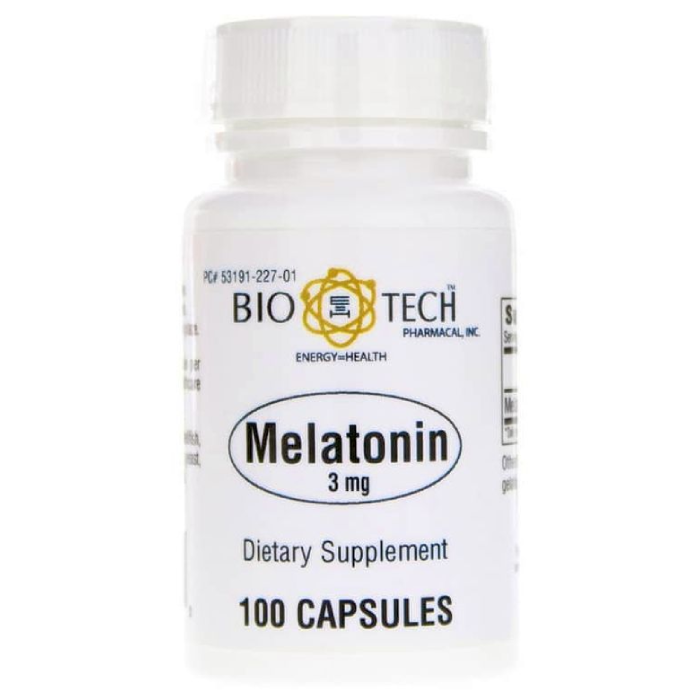 Bio-Tech Pharmacal Melatonin 3 mg 100 caps