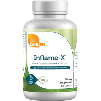 Zahler Inflam-X (Inflammation & Pain Support) 120 caps