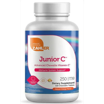 Zahler Junior C (Advanced Vitamin C) 500 chews