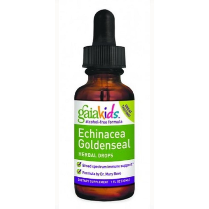 Gaia Herbs Kids Echinacea Goldenseal 2 oz