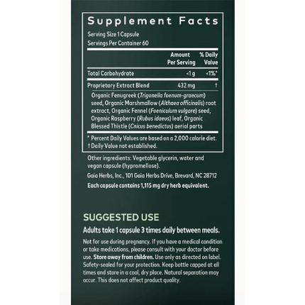 Gaia Herbs - Lactation Support - 60 lvcaps