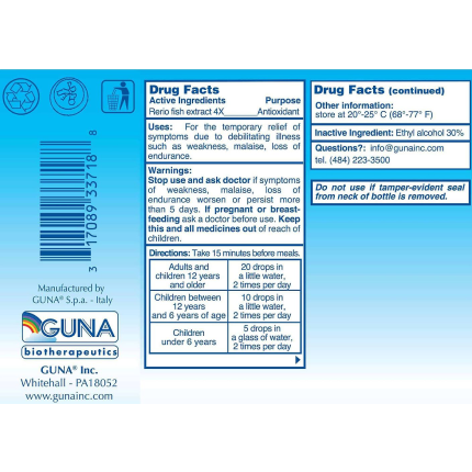 Guna Biotherapeutics - Rerio - 1 oz