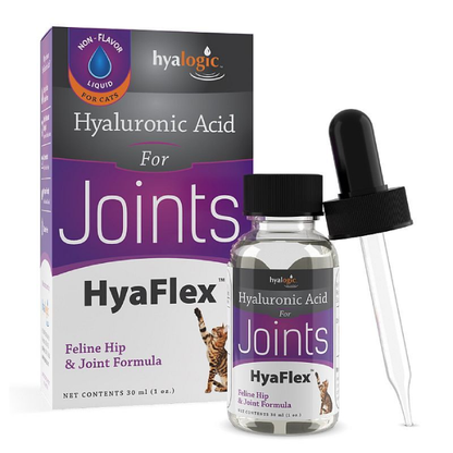 Hyalogic Hyaflex Liquid Hyaluronic Acid for Cats 1 oz