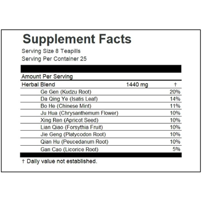 Jade Dragon - Gan Mao Ling Wan (Cold Harmony) - 200 teapills