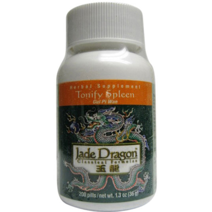 Jade Dragon Gui Pi Wan (Tonify Spleen) 200 teapills