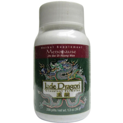 Jade Dragon Zhi Bai Di Huang Wan (Menopause) 200 teapills