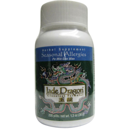 Jade Dragon Pe Min Gan Wan (Seasonal Allergies) 200 teapills