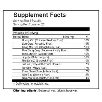 Jade Dragon - Zhong Gan Ling (Cold Burst) - 200 teapills