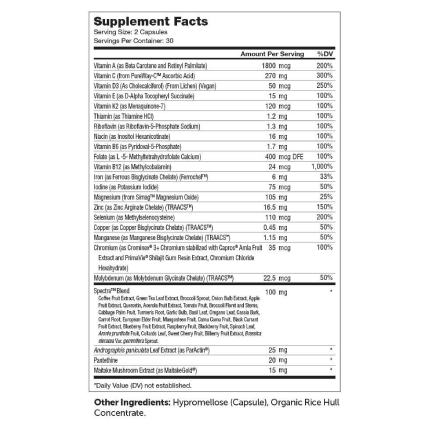 Zahler - Multivitamin Immune - 60 caps