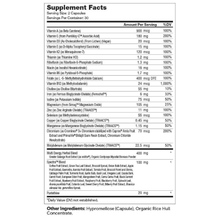 Zahler - Multivitamin Energy - 60 caps