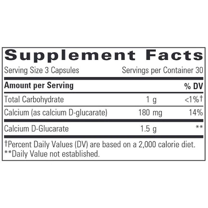 Integrative Therapeutics - Calcium D-Glucarate - 90 caps