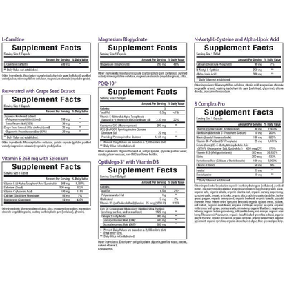 Bioclinic Naturals - Opti Ova Female Wellness Kit - 60 pkts