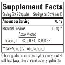 Integrative Therapeutics - Lipase Concentrate-HP - 90 vcaps