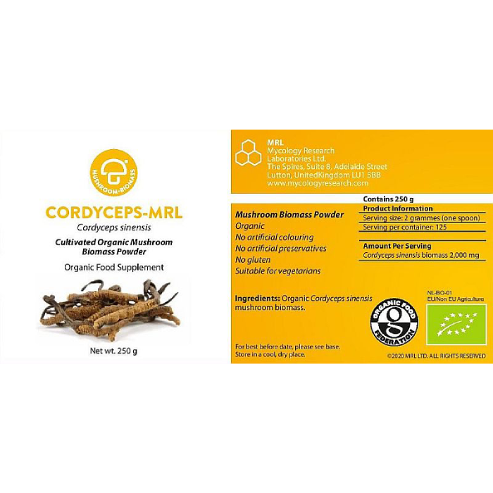 MRL - Cordyceps MRL - 250 grams