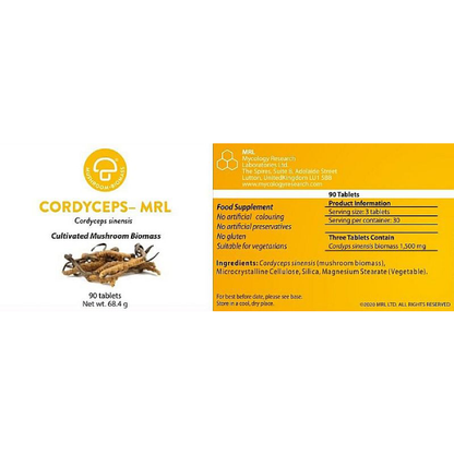 MRL - Cordyceps MRL 500 mg - 90 tabs