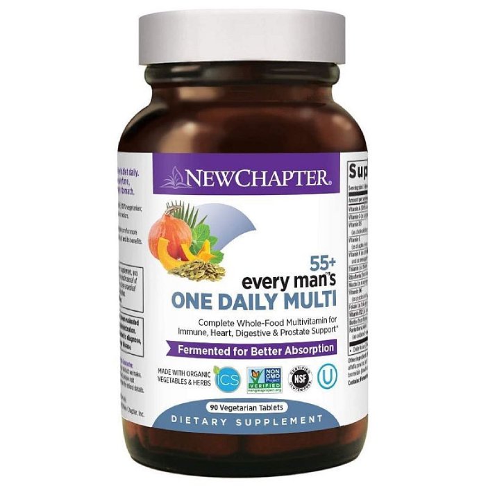 New Chapter Every Man's One Daily 55+ 72 tabs