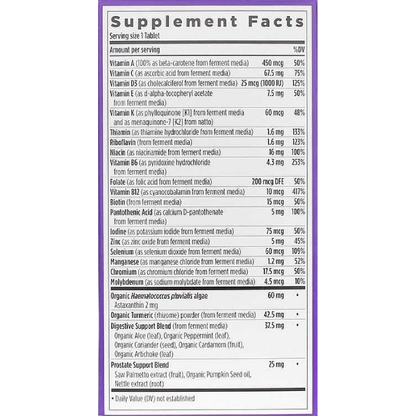 New Chapter - Every Man's One Daily 55+ - 72 tabs