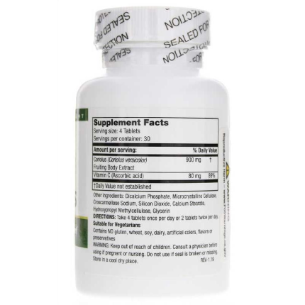 Mushroom Wisdom - Super Coriolus - 120 vtabs