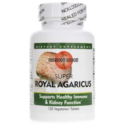 Mushroom Wisdom Super Royal Agaricus 120 vtabs