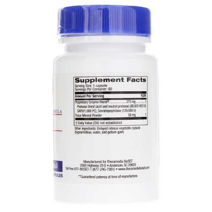 Theramedix BioSET - Serratio - 60 caps