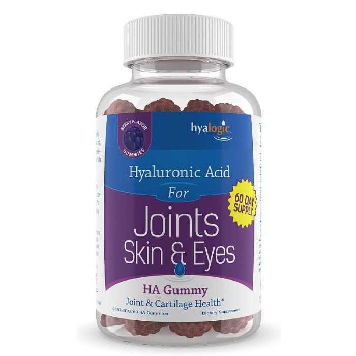 Hyalogic Hyaluronic Acid (Joints, Skin & Eyes) 60 gummies
