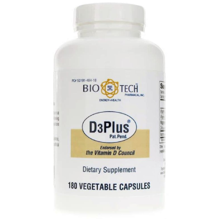 Bio-Tech Pharmacal D3 Plus 180 caps