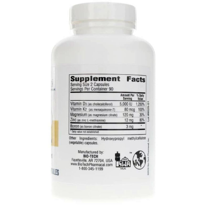 Bio-Tech Pharmacal - D3 Plus - 180 caps