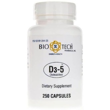 Bio-Tech Pharmacal D3-5 (5000 IU) 250 caps