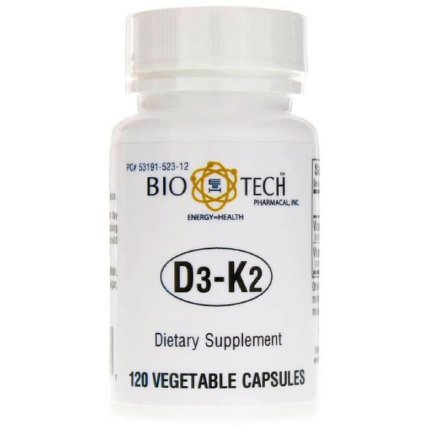 Bio-Tech Pharmacal D3-K2 120 caps